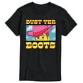 thumbnail image 1 of Toy Story 4 - Woody Dust Yer Boots - Men's Short Sleeve Graphic T-Shirt, 1 of 4