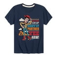 thumbnail image 1 of Toy Story 4 - Woody Giddy Up Partner - Toddler & Youth Short Sleeve Graphic T-Shirt, 1 of 5