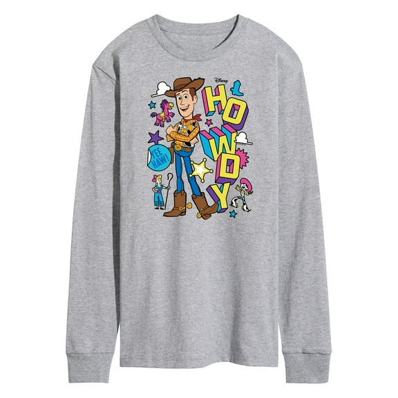 Toy Story 4 - Woody Howdy - Men's Long Sleeve T-Shirt
