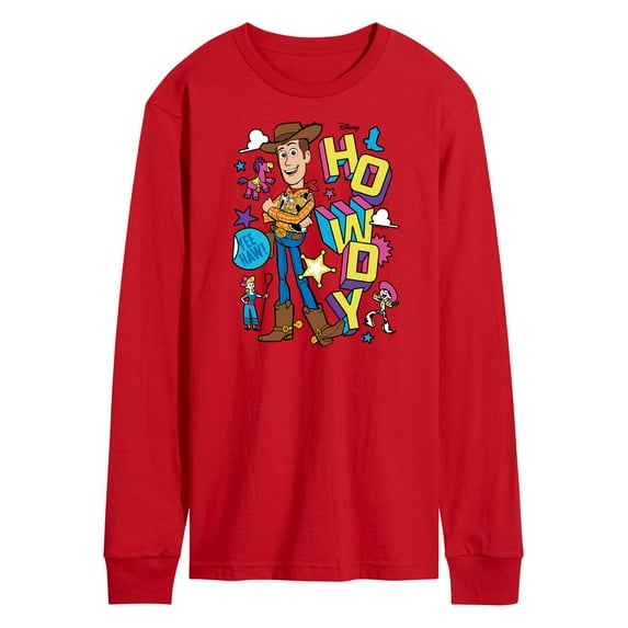 Toy Story 4 - Woody Howdy - Men's Long Sleeve T-Shirt
