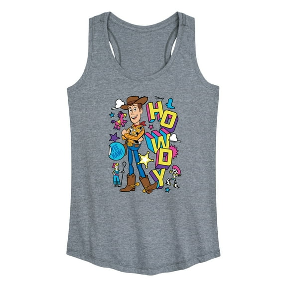 Toy Story 4 - Woody Howdy - Women's Racerback Tank Top