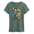 thumbnail image 1 of Toy Story 4 - Woody Howdy - Women's Short Sleeve Graphic T-Shirt, 1 of 5