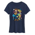 thumbnail image 1 of Toy Story 4 - Woody Howdy - Women's Short Sleeve Graphic T-Shirt, 1 of 5