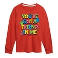 thumbnail image 1 of Toy Story 4 - Youve Got A Friend In Me - Youth Long Sleeve Graphic T-Shirt, 1 of 4