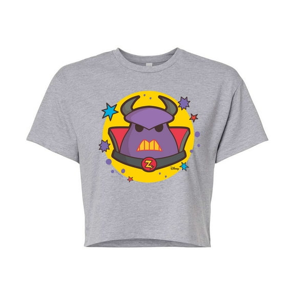 Toy Story 4 - Zurg - Juniors Cropped Cotton Blend T-Shirt