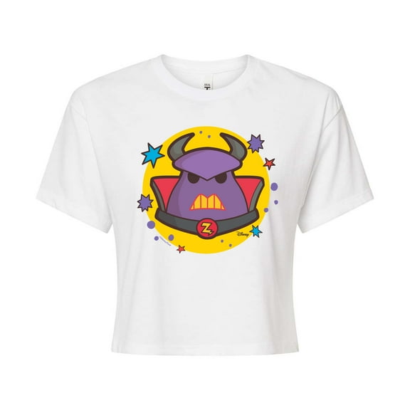 Toy Story 4 - Zurg - Juniors Cropped Cotton Blend T-Shirt