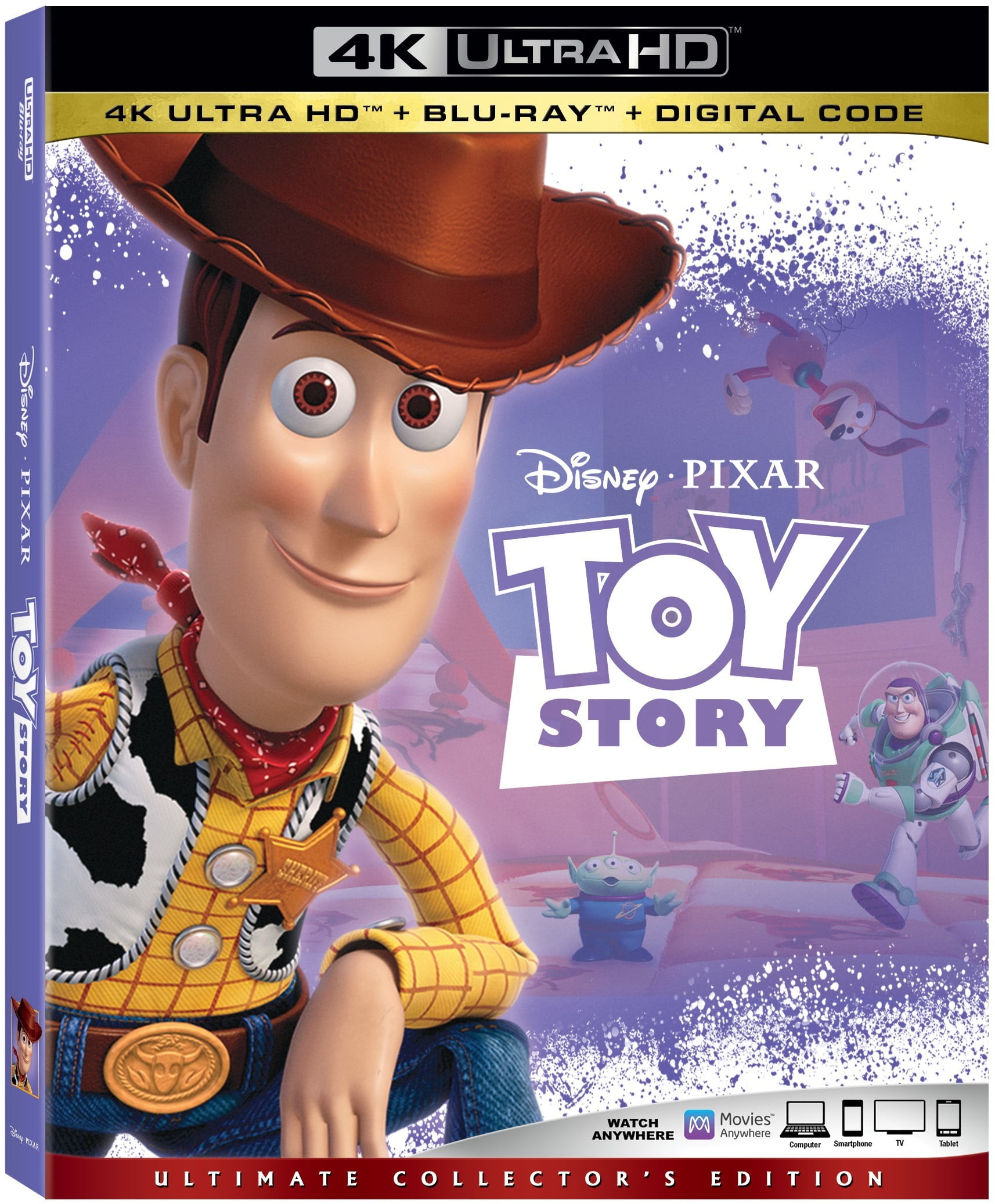 Toy Story (4K Ultra HD + Blu-ray + Digital Code) - Walmart.com