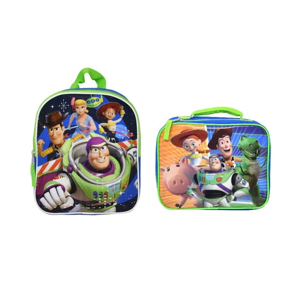 Toy Story 5 10 Inch Small Mini Backpack & Lunch Bag Set
