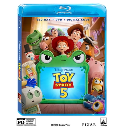 Toy Story 5 (Blu-ray + DVD Combo + Digital) Disney - Pixar, Adventure, Animation, Comedy