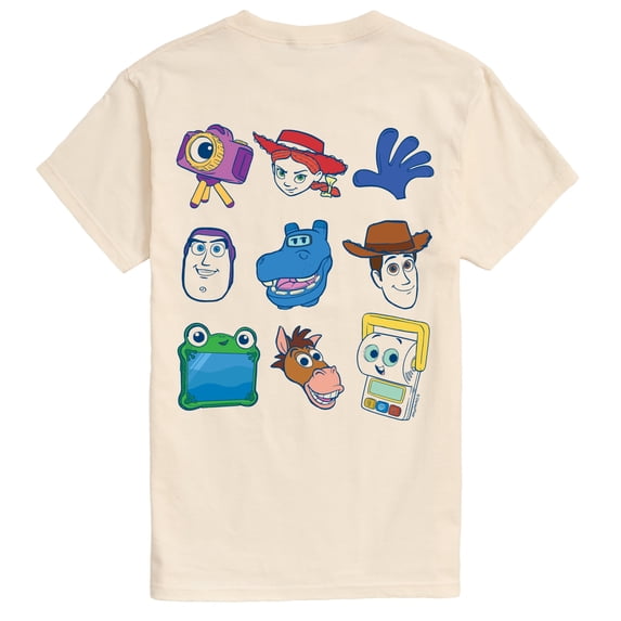 Toy Story 5 - Character Grid - Men's Short Sleeve Graphic T-Shirt