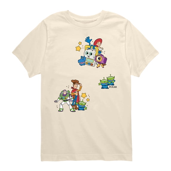 Toy Story 5 - Character Groups - Youth Boys Short Sleeve Graphic T-Shirt