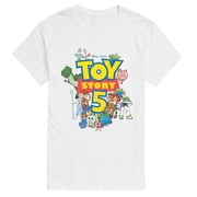 Toy Story 5 - Character Logo - Mens Short Sleeve Graphic T-Shirt