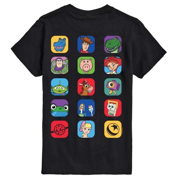 Toy Story 5 - Character Squares - Men's Short Sleeve Graphic T-Shirt