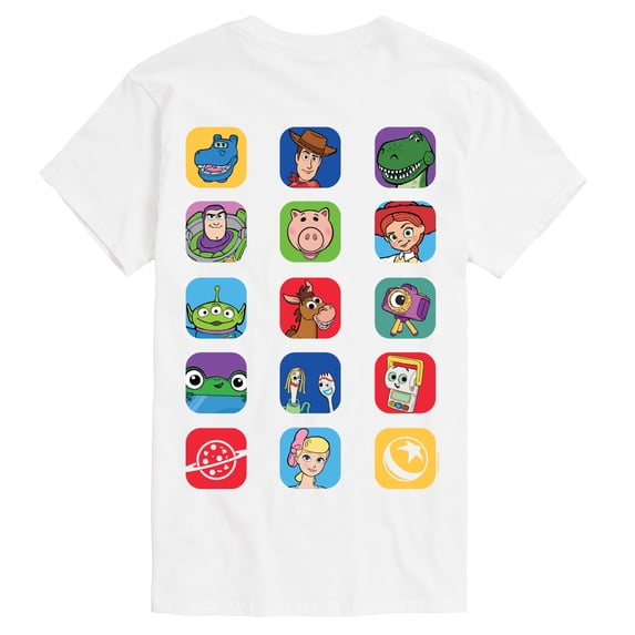 Toy Story 5 - Character Squares - Men's Short Sleeve Graphic T-Shirt