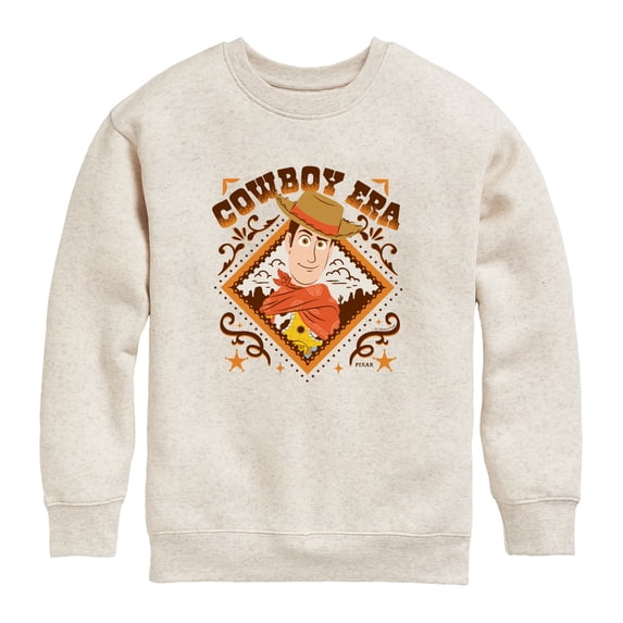 Toy Story 5 - Cowboy Era - Toddler Boys Fleece Crew Sweatshirt