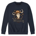 thumbnail image 1 of Toy Story 5 - Cowboy Woody - Men's Crew Fleece Sweatshirt, 1 of 4