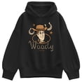 thumbnail image 1 of Toy Story 5 - Cowboy Woody - Women's Oversized Fleece Hoodie Sweatshirt, 1 of 3