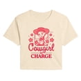 thumbnail image 1 of Toy Story 5 - Cowgirl in Charge - Juniors Cropped Graphic T-Shirt, 1 of 4