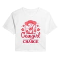 thumbnail image 1 of Toy Story 5 - Cowgirl in Charge - Juniors Cropped Graphic T-Shirt, 1 of 5