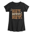 thumbnail image 1 of Toy Story 5 - Hey Howdy Hey - Youth Girls Fitted Short Sleeve T-Shirt, 1 of 5