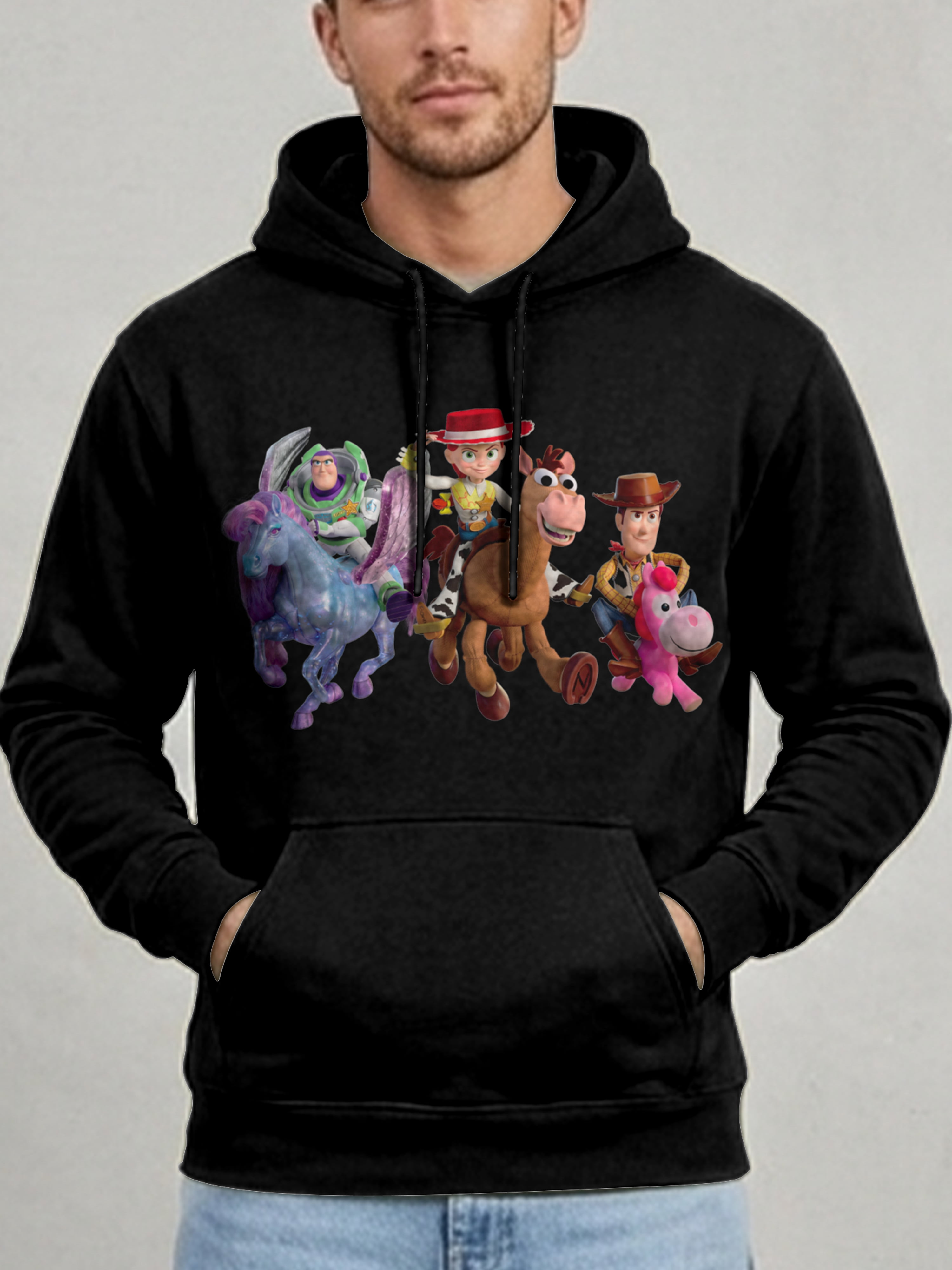 Toy Story Men's & Big Men's Hooded Sweatshirt, Sizes S-3XL