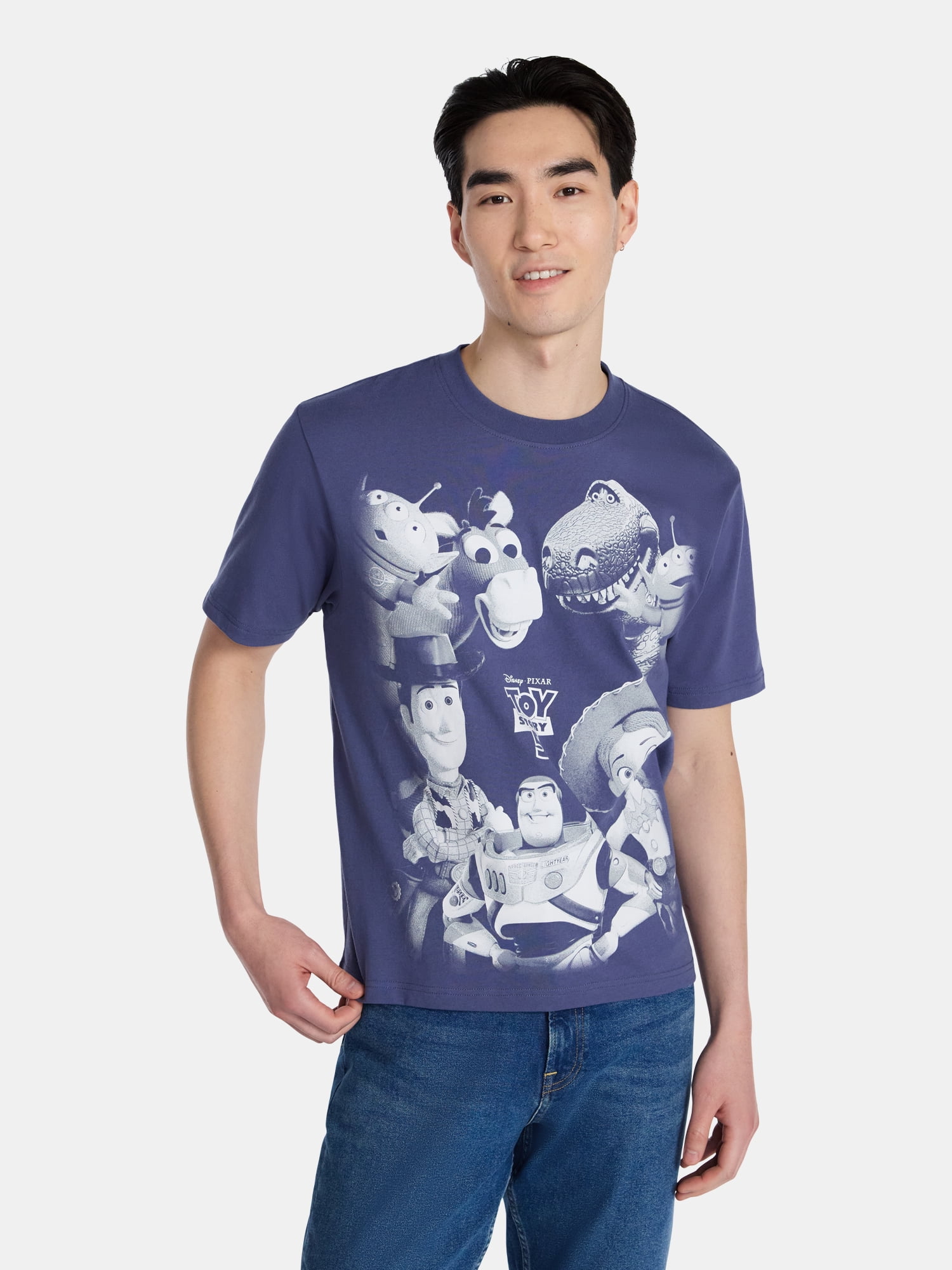 Toy Story 5 Men's and Big Men's Graphic Tee, Sizes XS-3XL