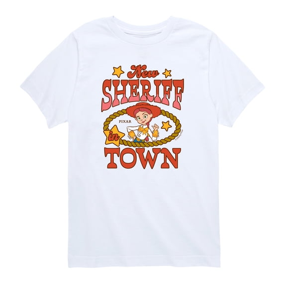 Toy Story 5 - New Sheriff in Town Jessie - Toddler Boys Short Sleeve Graphic T-Shirt