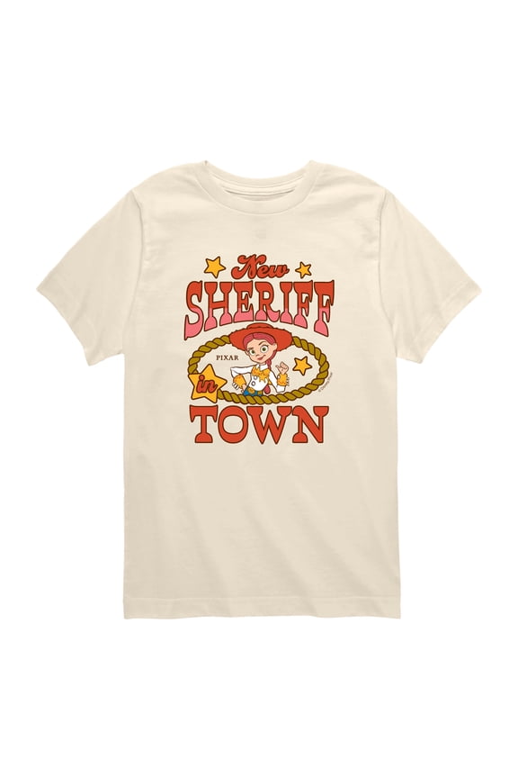 Toy Story 5 - New Sheriff in Town Jessie - Toddler Boys Short Sleeve Graphic T-Shirt