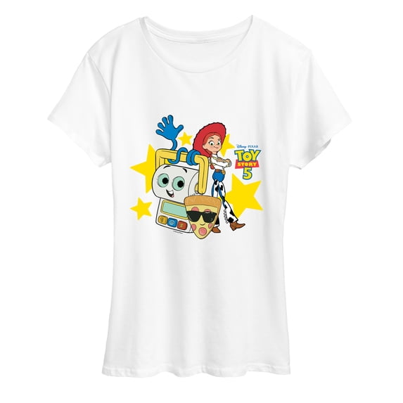 Toy Story 5 - Pizza Toy And Friends - Women's Short Sleeve Graphic T-Shirt