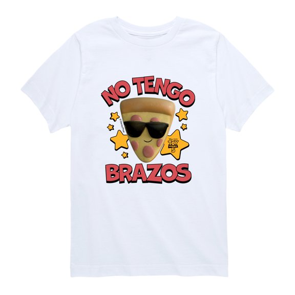 Toy Story 5 - Pizza Toy No Tengo Brazos Toddler Boys' Toddler Short Sleeve Graphic T-Shirt