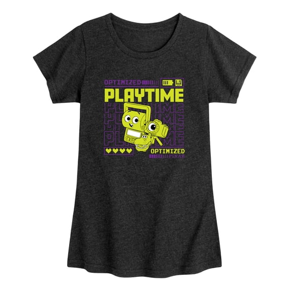 Toy Story 5 - Playtime Optimized - Toddler Girls Fitted Short Sleeve T-Shirt