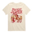 thumbnail image 1 of Toy Story 5 - Sheriff Jessie Western Poster - Youth Boys Short Sleeve Graphic T-Shirt, 1 of 4
