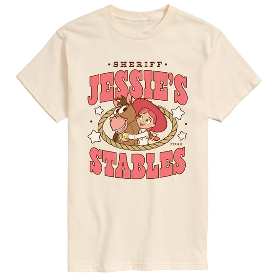 Toy Story 5 - Sheriff Jessie's Stables - Men's Short Sleeve Graphic T-Shirt