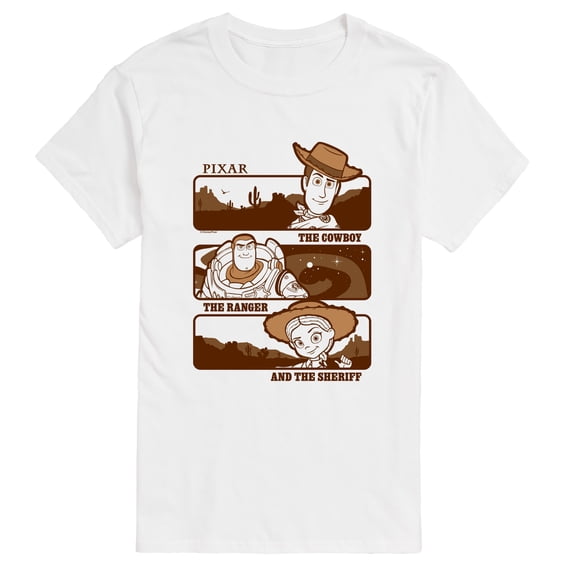 Toy Story 5 - The Cowboy, The Ranger, and the Sheriff - Men's Short Sleeve Graphic T-Shirt