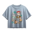 thumbnail image 1 of Toy Story 5 - Western Character Frames - Youth Girls Boxy T-Shirt, 1 of 5