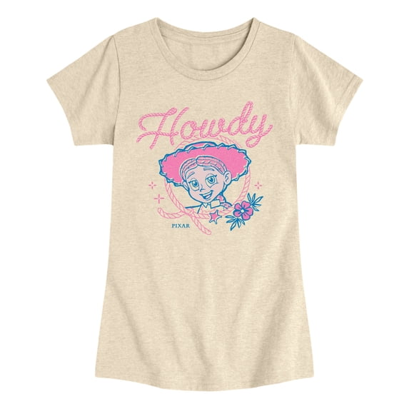 Toy Story - Western Jesse Girls' Fitted Short Sleeve Graphic T-Shirt