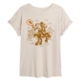 thumbnail image 1 of Toy Story 5 - Western Jessie and Bullseye - Juniors Oversized Graphic T-Shirt, 1 of 5