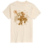 Toy Story - Western Jessie and Bullseye Mens Short Sleeve Graphic T-Shirt