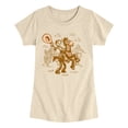 thumbnail image 1 of Toy Story 5 - Western Jessie and Bullseye - Youth Girls Fitted Short Sleeve T-Shirt, 1 of 5