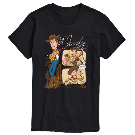 Toy Story 5 - Woody Yee-Haw! Men's Short Sleeve Graphic T-Shirt