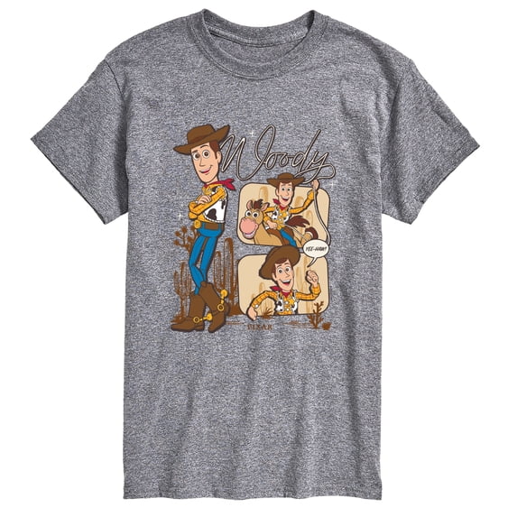 Toy Story 5 - Woody Yee-Haw! Men's Short Sleeve Graphic T-Shirt