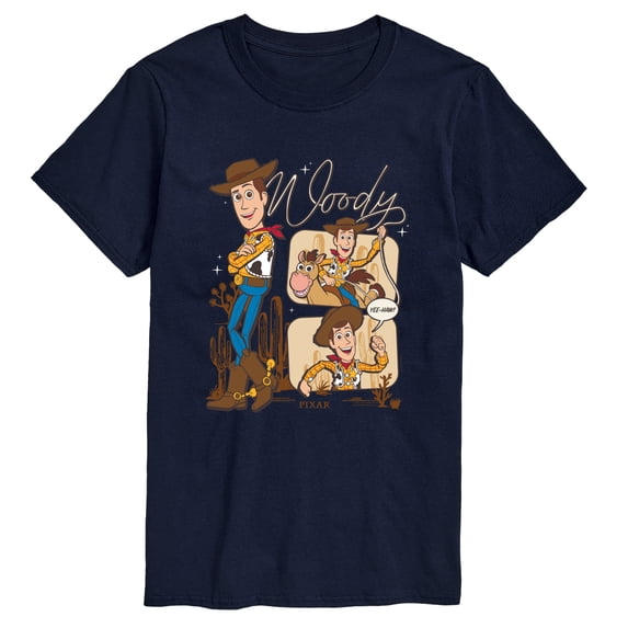 Toy Story 5 - Woody Yee-Haw! Men's Short Sleeve Graphic T-Shirt