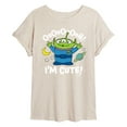 thumbnail image 1 of Toy Story - Alien Ooh I'm Cute - Juniors Ideal Flowy Muscle T-Shirt, 1 of 5