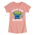 thumbnail image 1 of Toy Story - Alien Ooh I'm Cute - Toddler & Youth Girls Short Sleeve Graphic T-Shirt, 1 of 5
