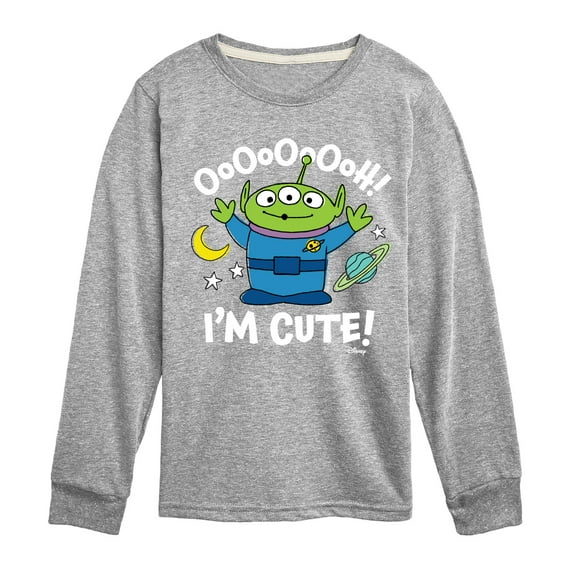 Toy Story - Alien Ooh I'm Cute - Toddler & Youth Long Sleeve Graphic T-Shirt