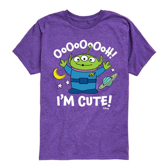 Toy Story - Alien Ooh I'm Cute - Toddler & Youth Short Sleeve Graphic T-Shirt