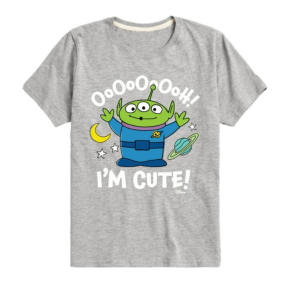 Toy Story - Alien Ooh I'm Cute - Toddler & Youth Short Sleeve Graphic T-Shirt