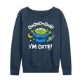 thumbnail image 1 of Toy Story - Alien Ooh I'm Cute - Women's Lightweight French Terry Long Sleeve Shirt, 1 of 5