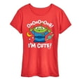 thumbnail image 1 of Toy Story - Alien Ooh I'm Cute - Women's Short Sleeve Graphic T-Shirt, 1 of 5