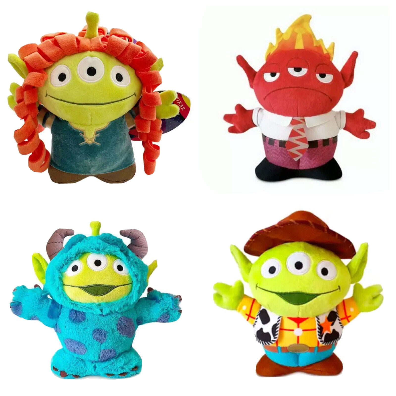 Generic Toy Story Alien Remix Plush, Brave Merida, Sheriff Woody